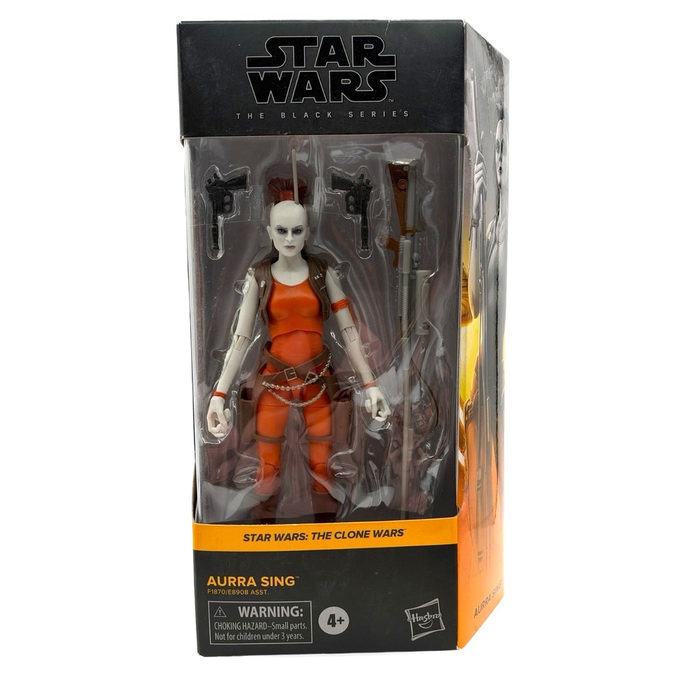 Star Wars Black Series Aurra Sing 6" Clone Wars 08 Hasbro F1870 Sealed Figure